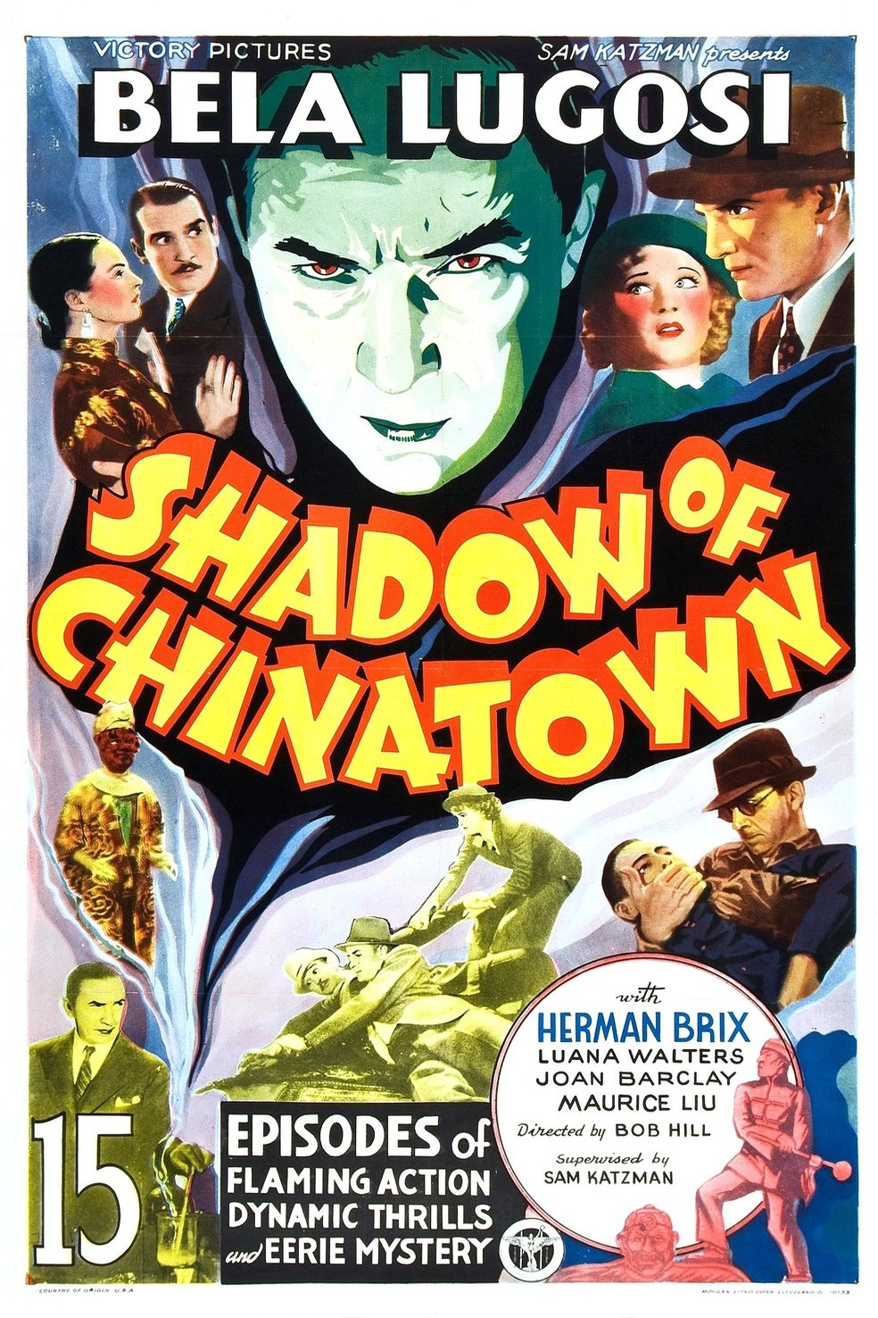 L'affiche du film Shadow of Chinatown