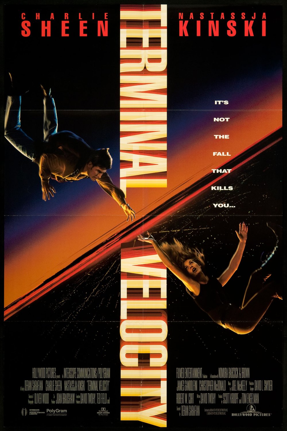 L'affiche du film Terminal Velocity