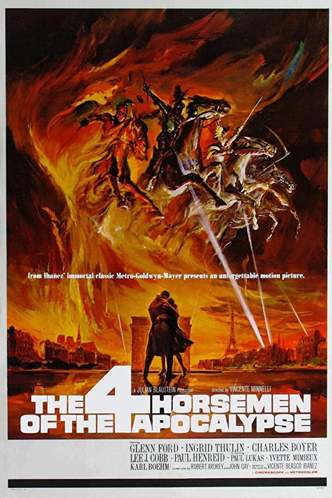 L'affiche du film The Four Horsemen of the Apocalypse