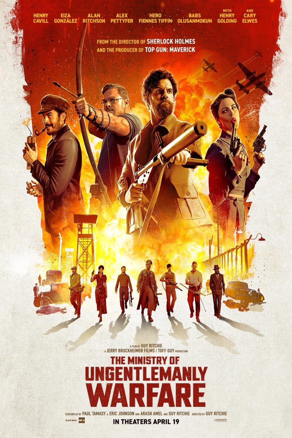 Poster of the movie The Ministry of Ungentlemanly Warfare