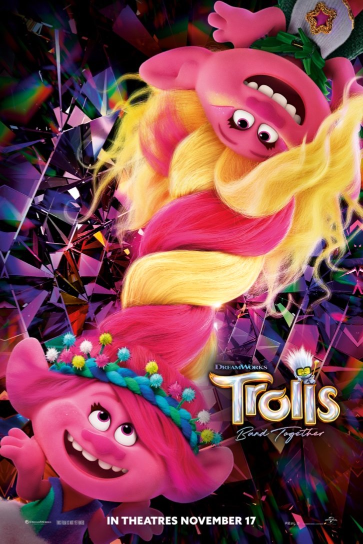 L'affiche du film Trolls Band Together