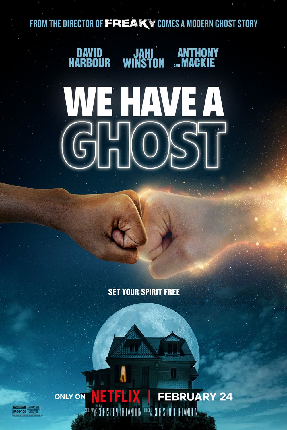 L'affiche du film We Have a Ghost