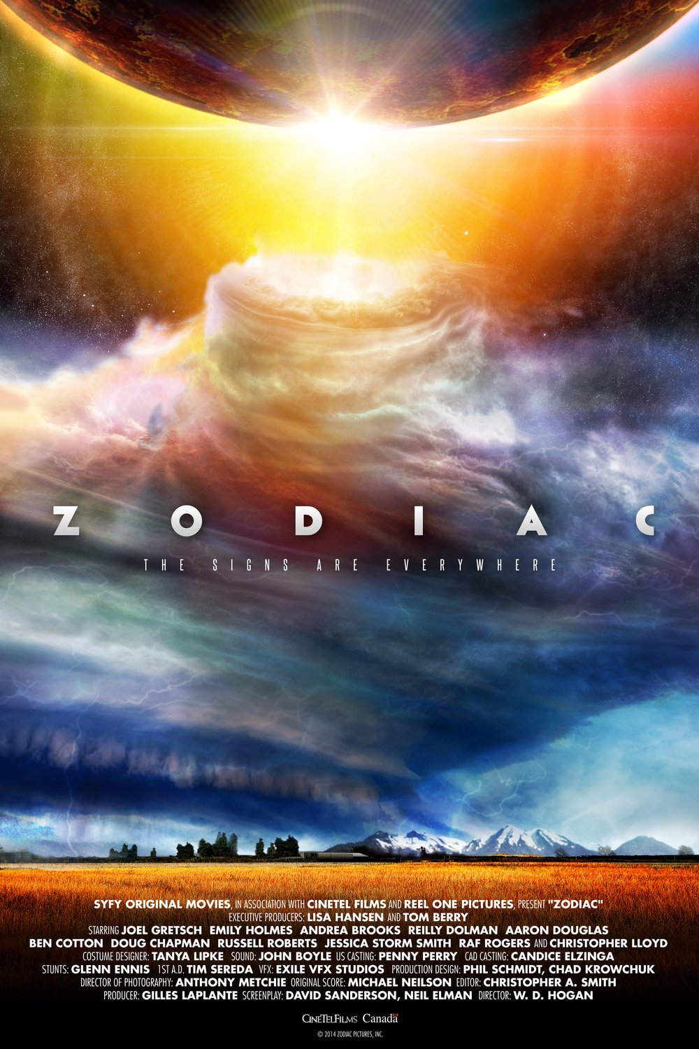 L'affiche du film Zodiac: Signs of the Apocalypse