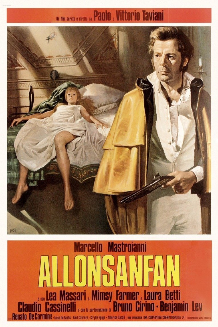 L'affiche originale du film Allonsanfan en italien