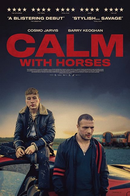 L'affiche originale du film Calm with Horses en anglais