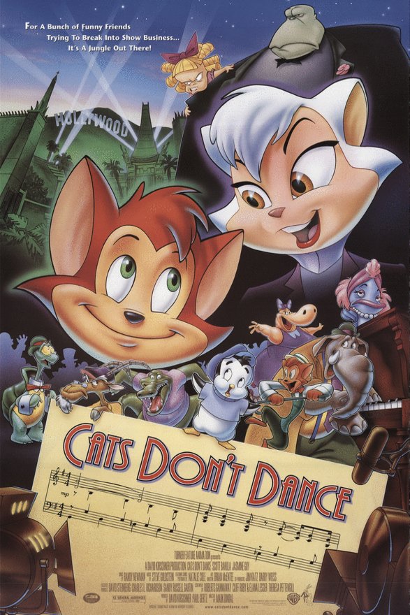 L'affiche du film Cats Don't Dance