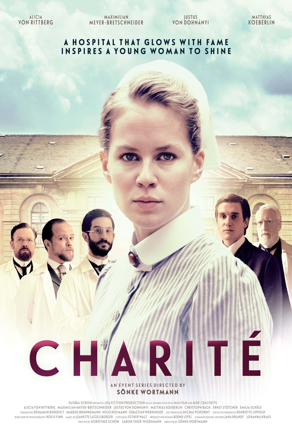 L'affiche originale du film Charité en allemand
