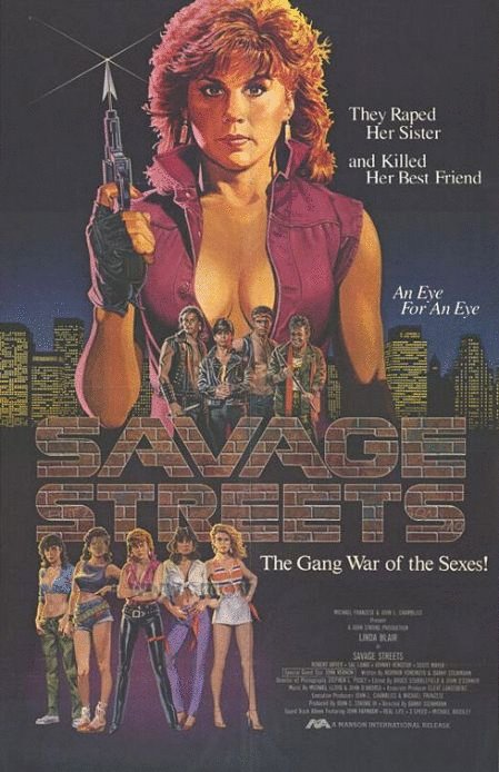 L'affiche du film Savage Streets