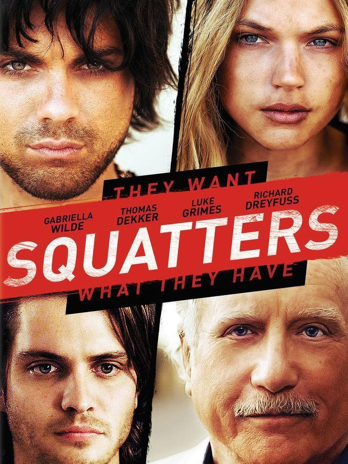 L'affiche du film Squatters