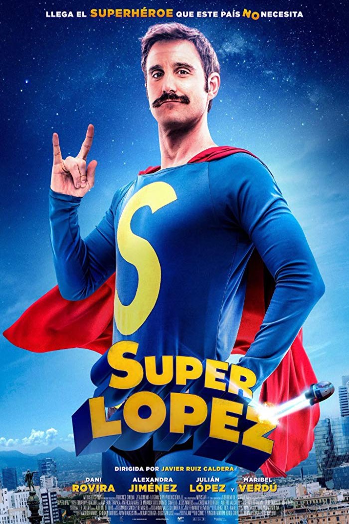 L'affiche originale du film Superlópez en espagnol