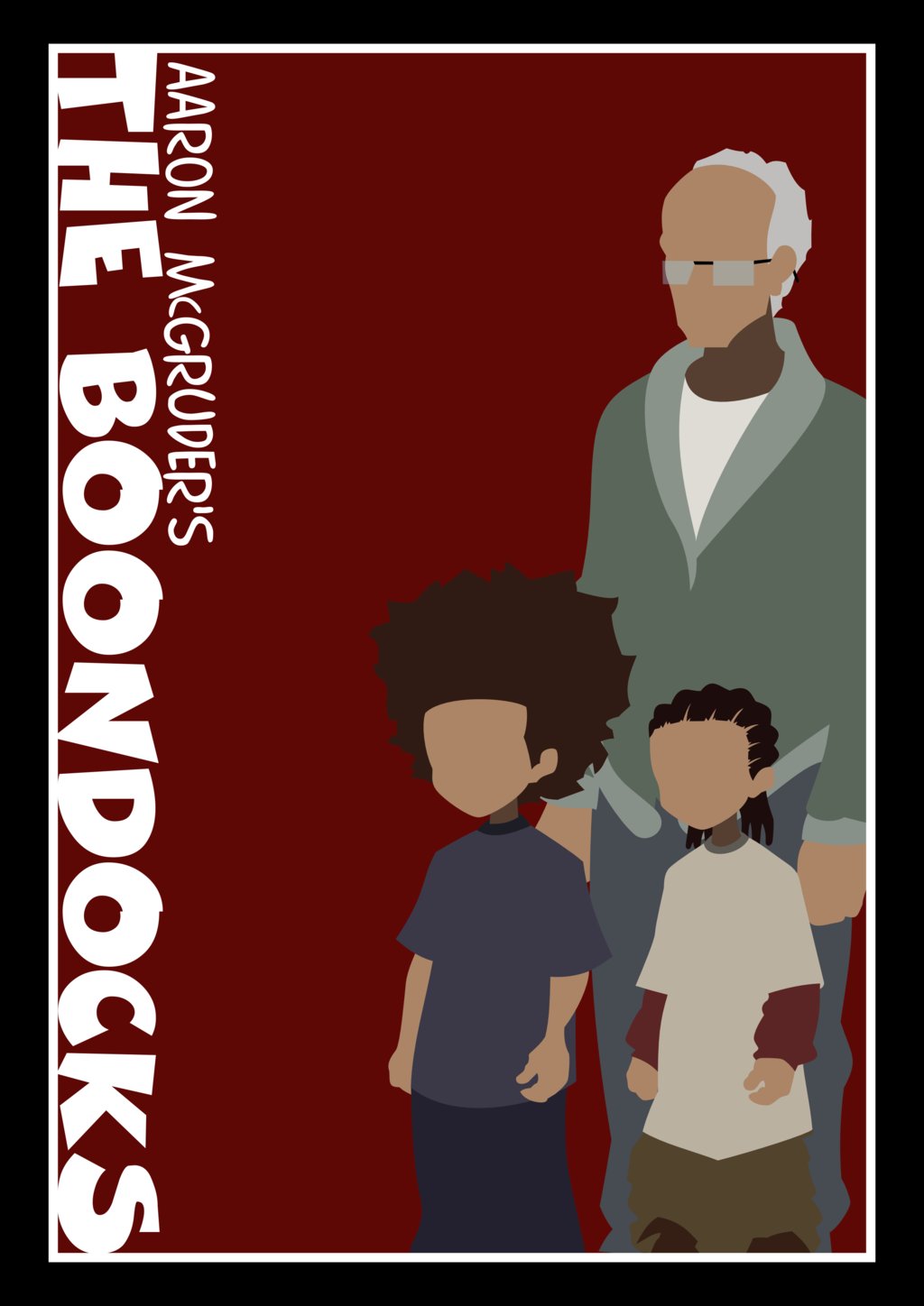L'affiche du film The Boondocks