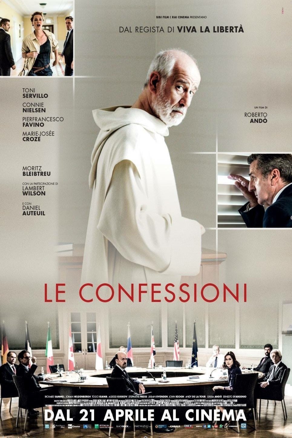 L'affiche originale du film Le Confessioni en italien