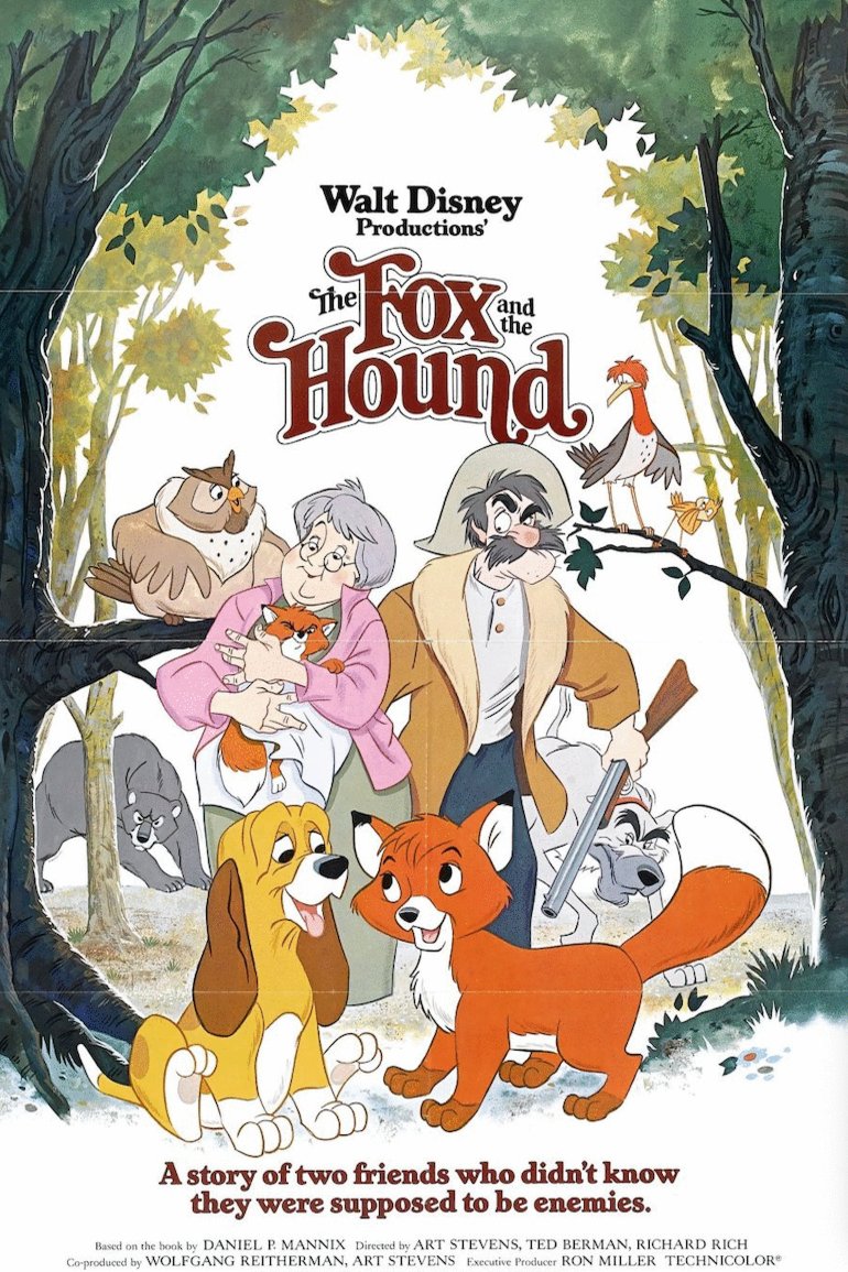 L'affiche du film The Fox and the Hound