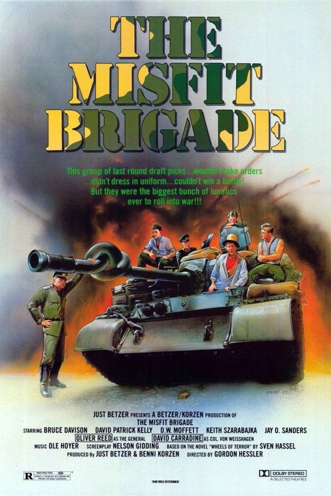 L'affiche du film The Misfit Brigade