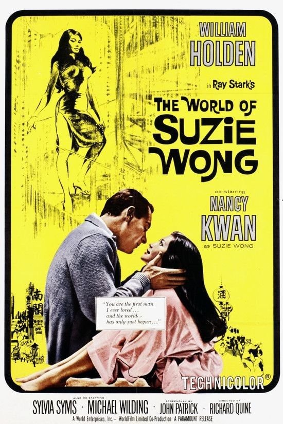 L'affiche du film The World of Suzie Wong