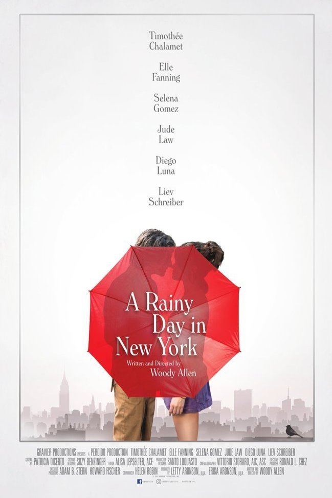 L'affiche du film A Rainy Day in New York