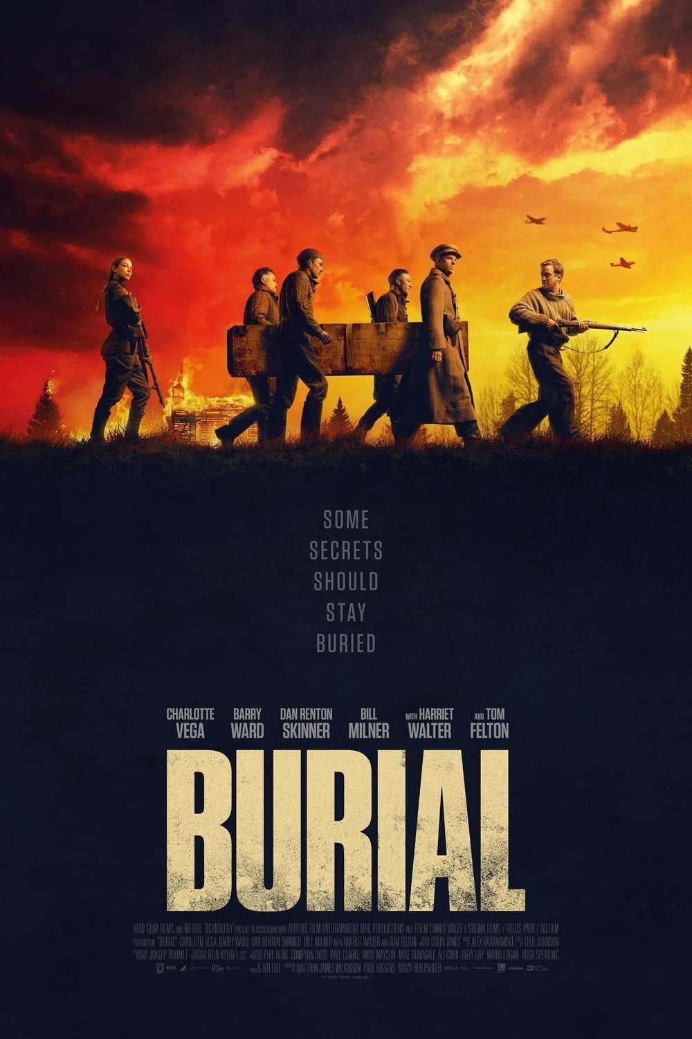 L'affiche du film Burial