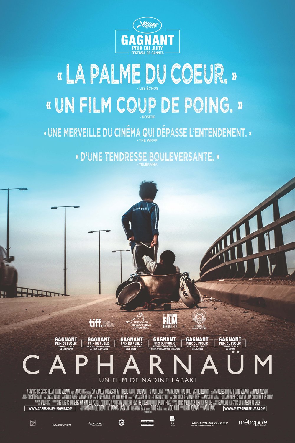 L'affiche du film Capharnaüm