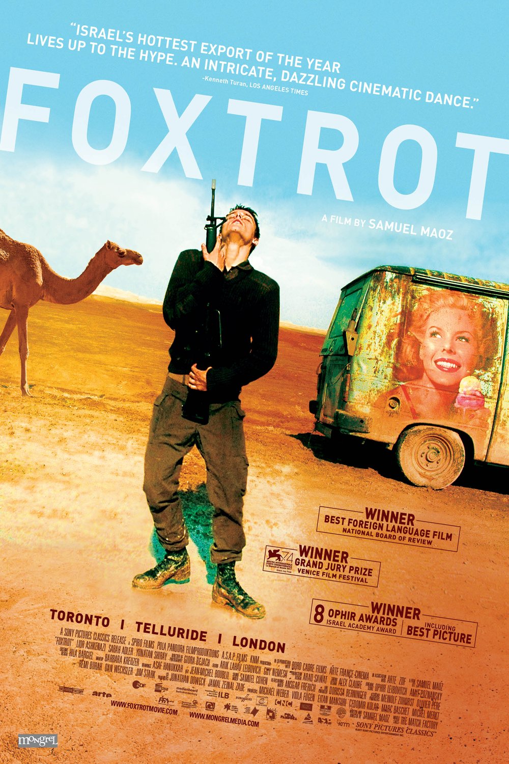 L'affiche du film Foxtrot