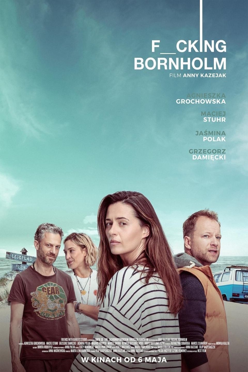 L'affiche originale du film F... Bornholm en polonais
