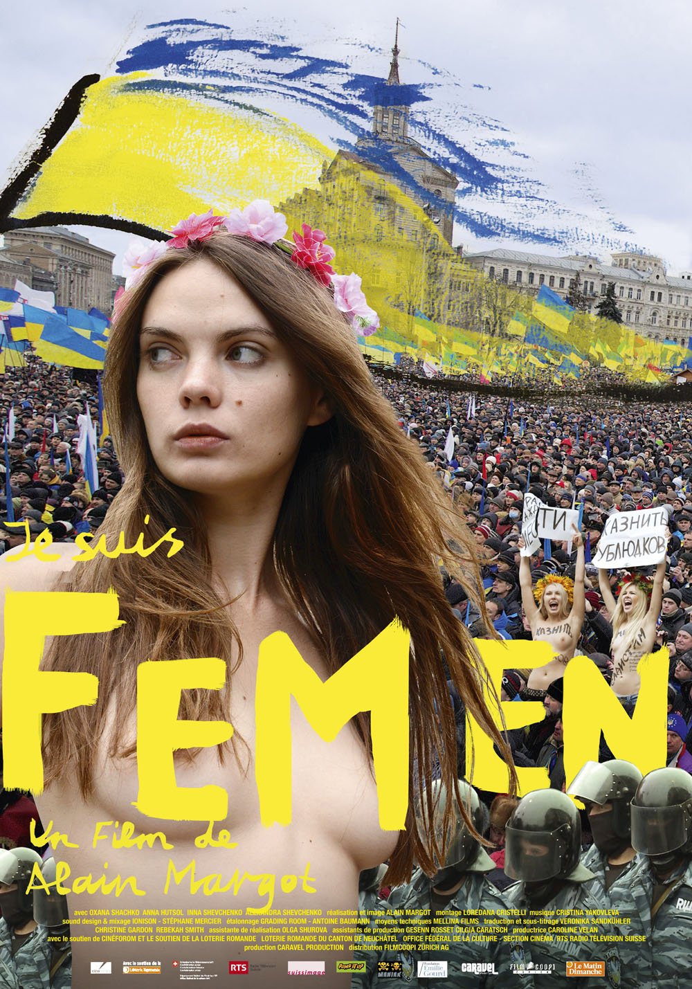 L'affiche du film Je suis Femen