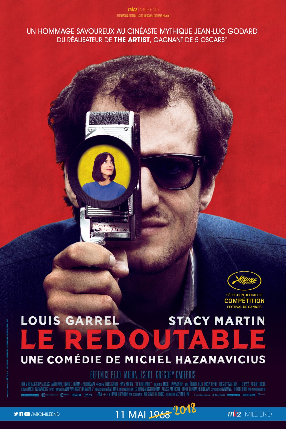 L'affiche du film Le Redoutable v.f.