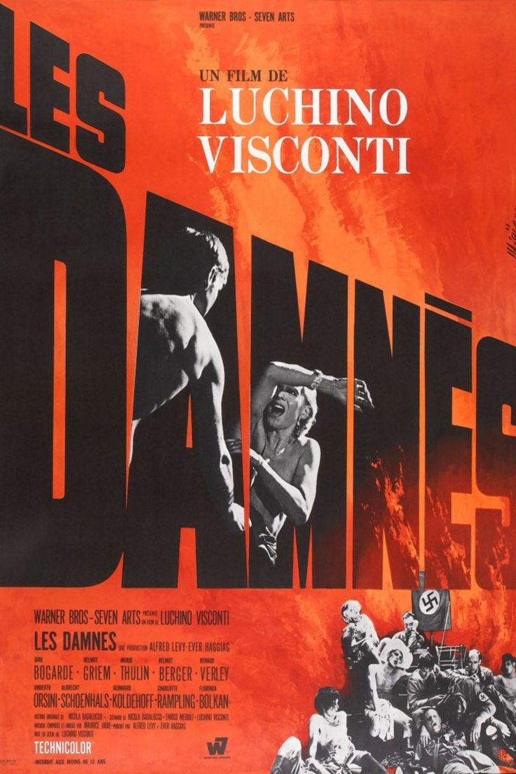 L'affiche du film Les Damnés