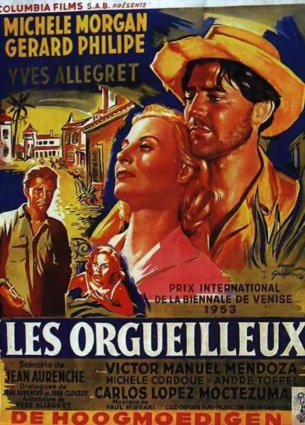 L'affiche originale du film Les Orgueilleux en espagnol