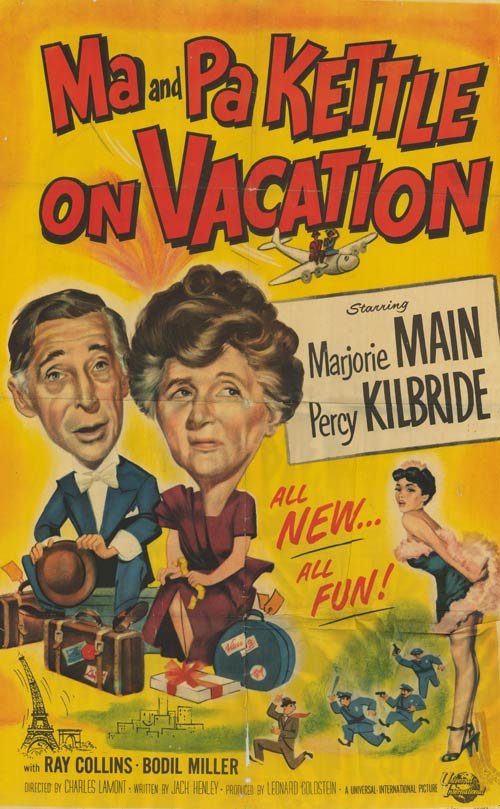 L'affiche du film Ma and Pa Kettle on Vacation