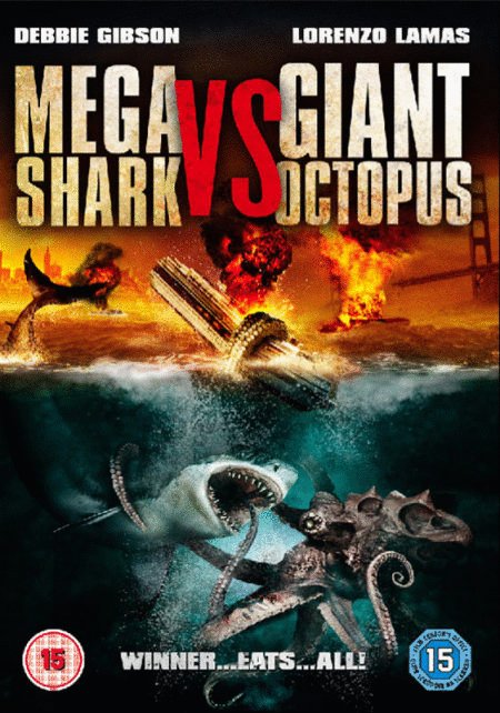 L'affiche du film Mega Shark vs Giant Octopus