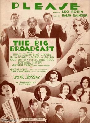 L'affiche du film The Big Broadcast