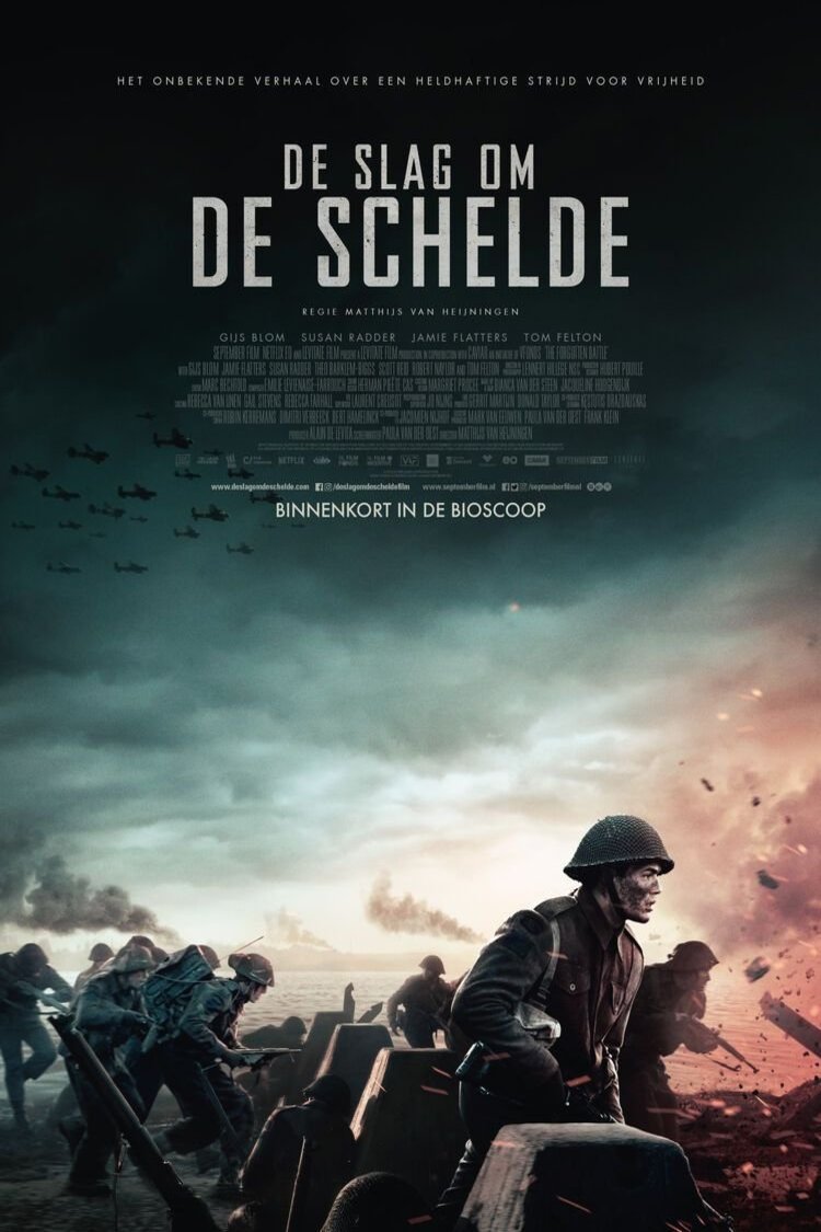 L'affiche originale du film De slag om de Schelde en Néerlandais