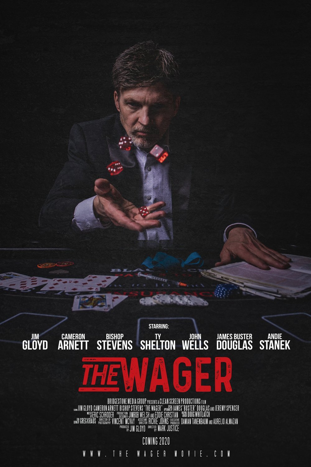 L'affiche du film The Wager