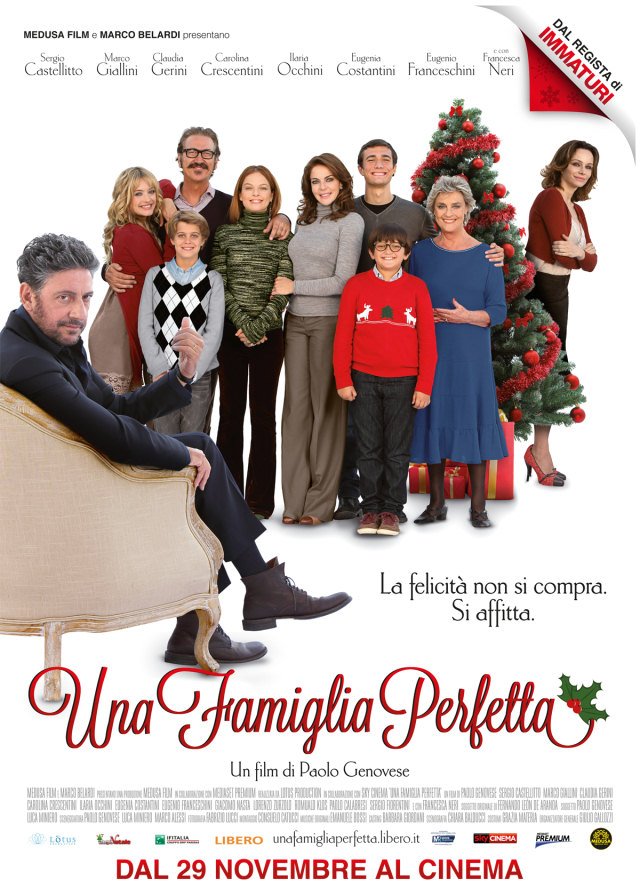 L'affiche originale du film A Perfect Family en italien