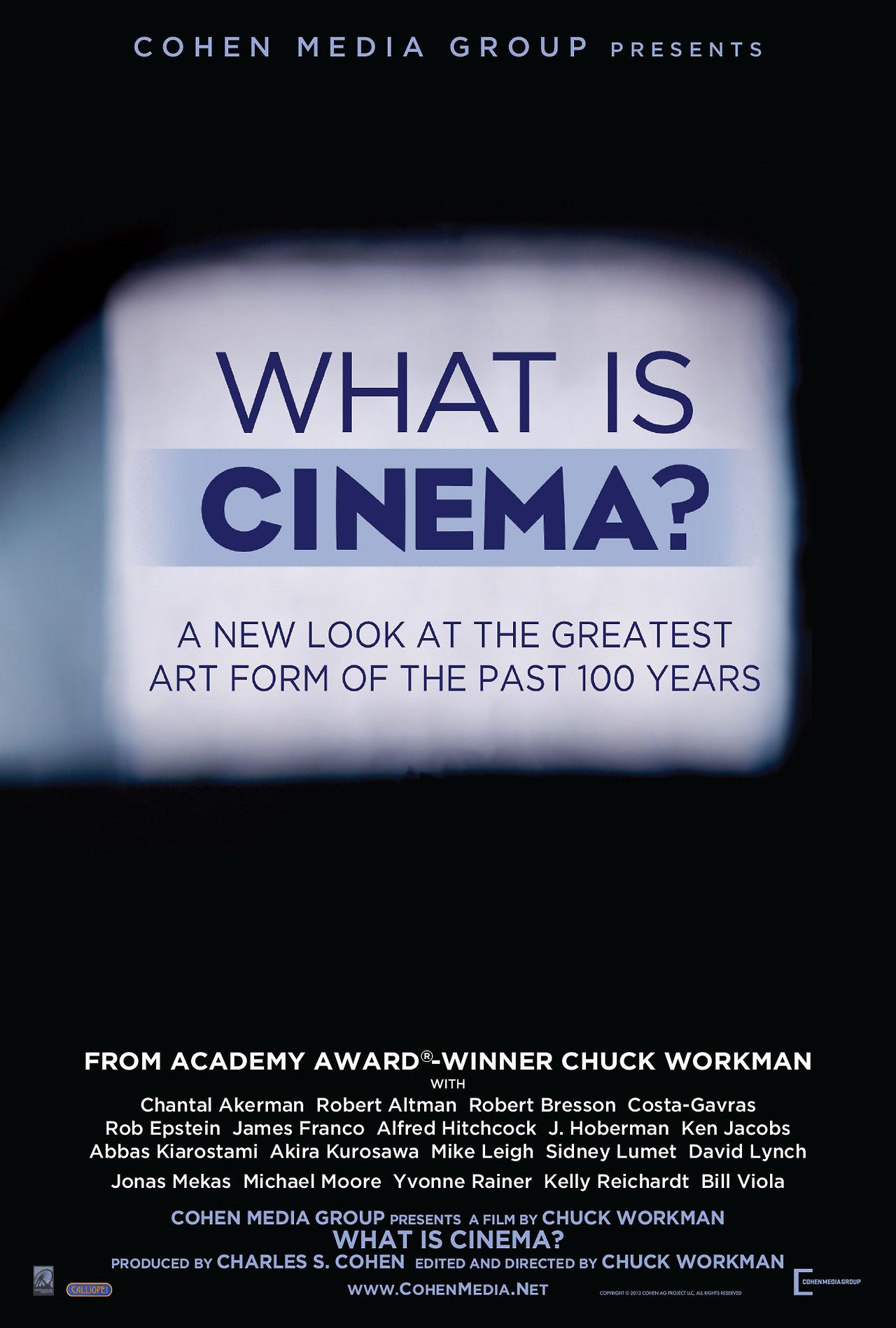 L'affiche du film What Is Cinema?