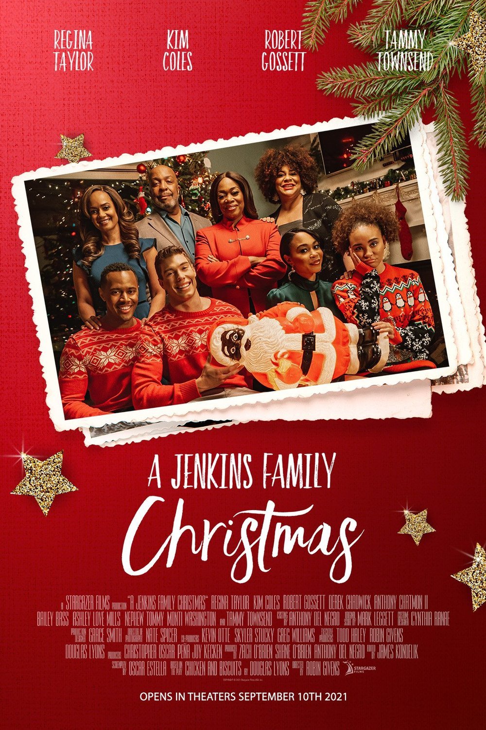 L'affiche du film A Jenkins Family Christmas