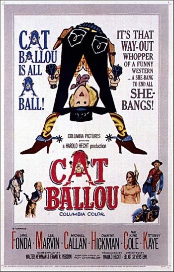 L'affiche du film Cat Ballou