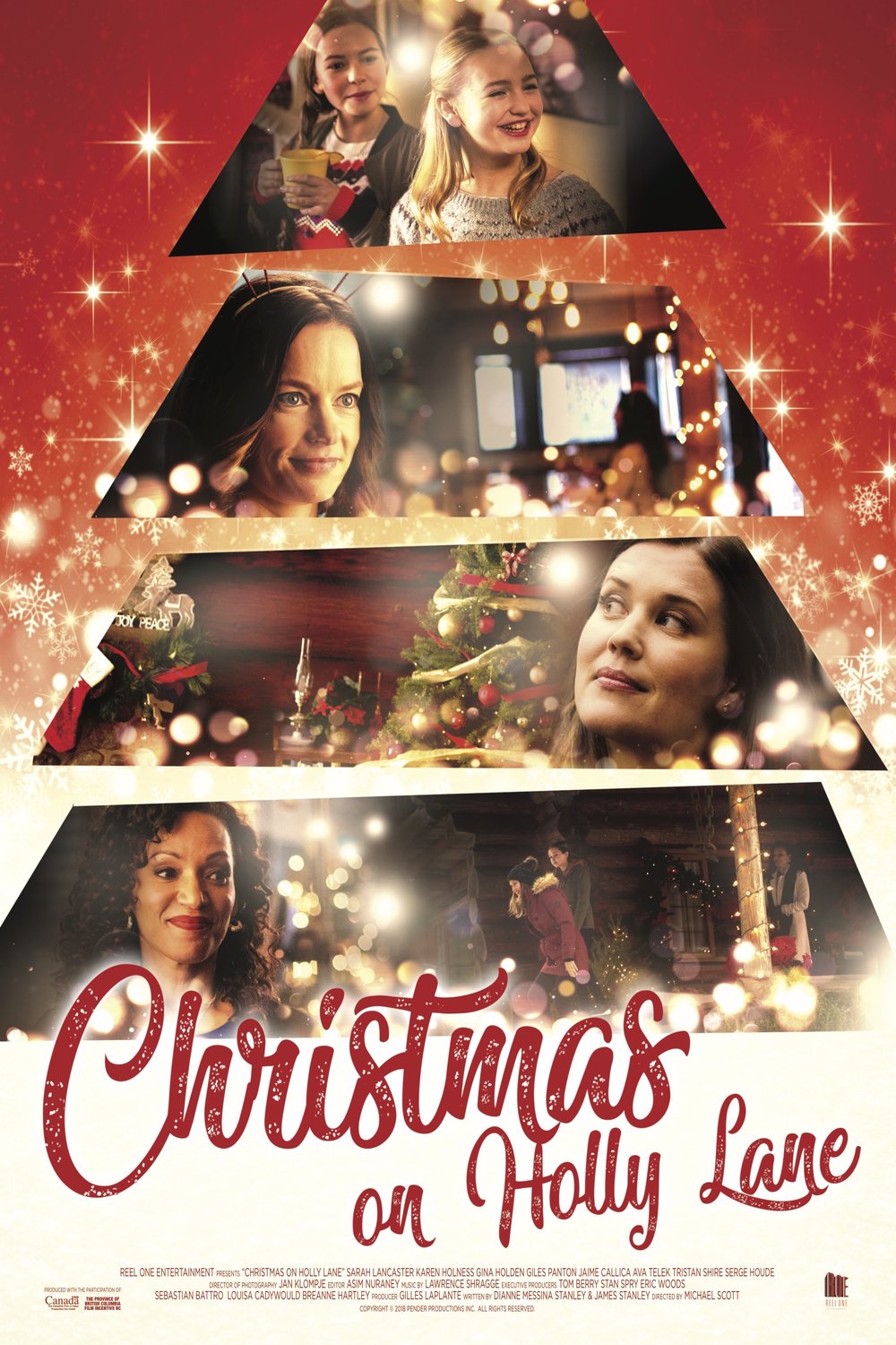 L'affiche du film Christmas on Holly Lane