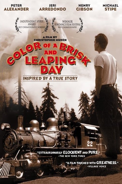 L'affiche du film Color of a Brisk and Leaping Day