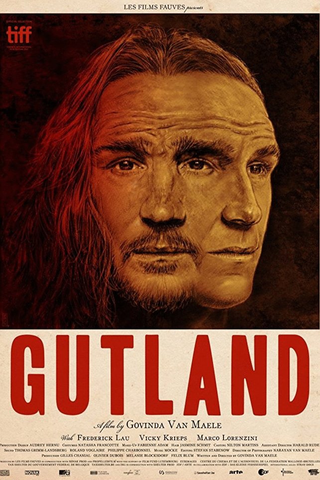 L'affiche originale du film Gutland en Luxembourgeois