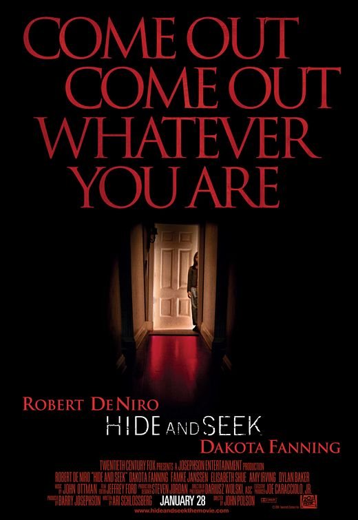 L'affiche du film Hide and Seek