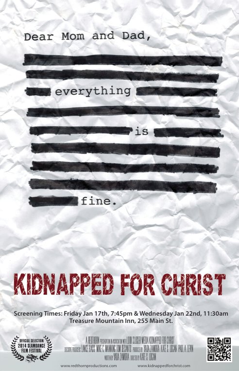 L'affiche du film Kidnapped for Christ
