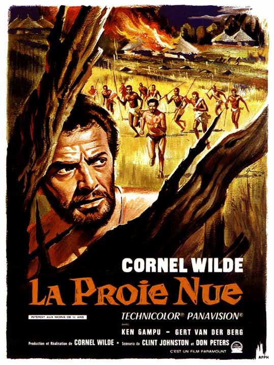 L'affiche du film La Proie Nue