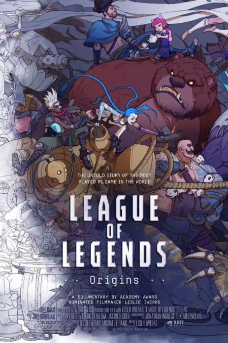 L'affiche du film League of Legends Origins