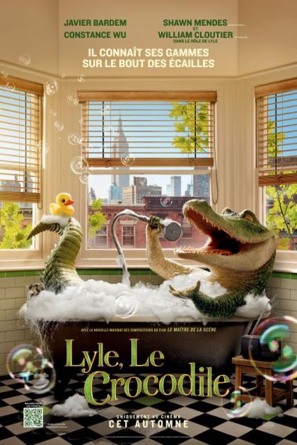 L'affiche du film Lyle, le crocodile
