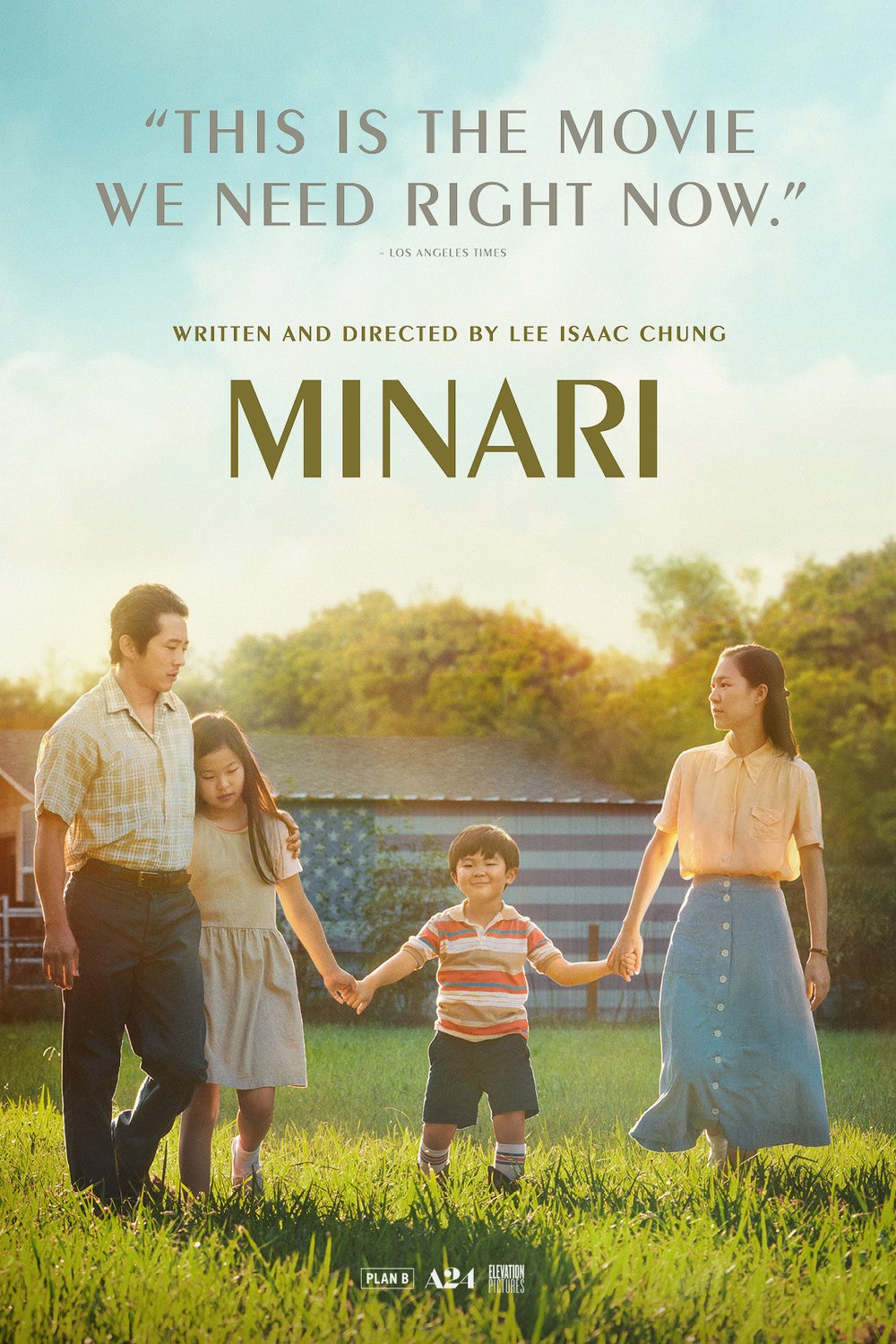 L'affiche du film Minari