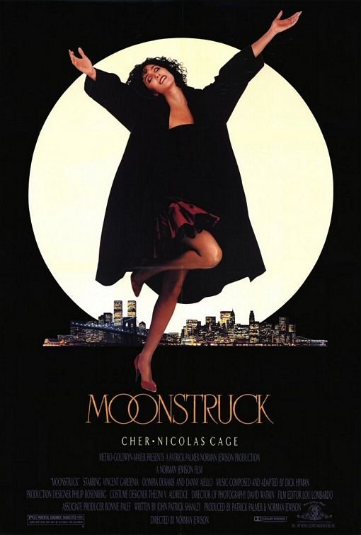 L'affiche du film Moonstruck