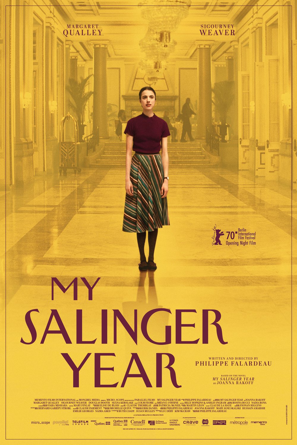 L'affiche du film My Salinger Year
