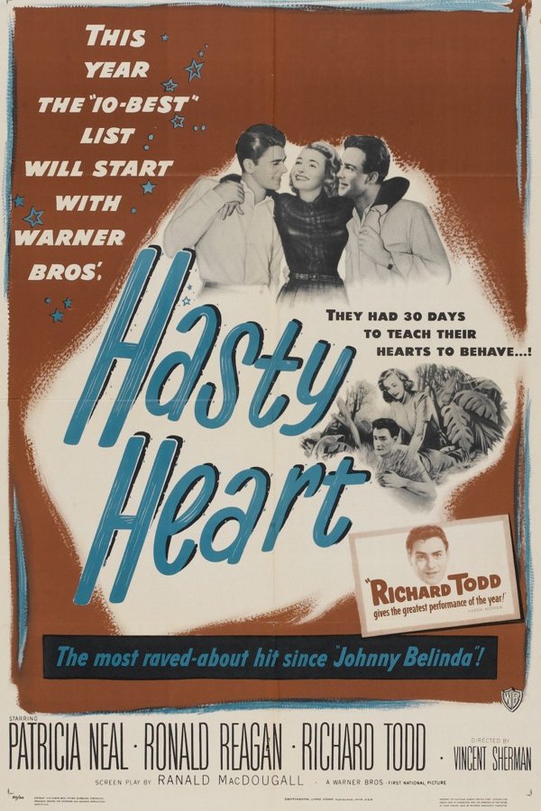 L'affiche du film The Hasty Heart