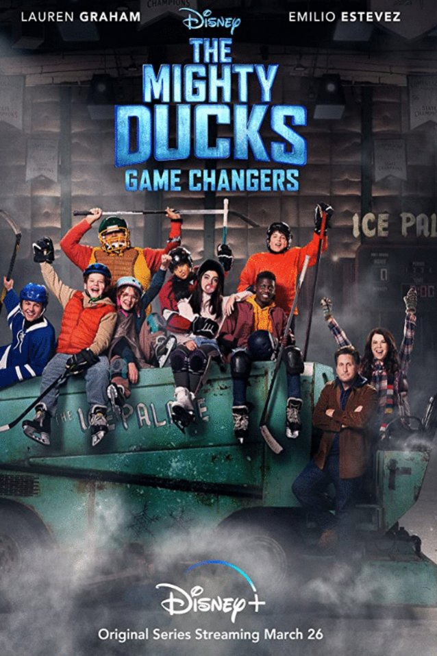 L'affiche du film The Mighty Ducks: Game Changers